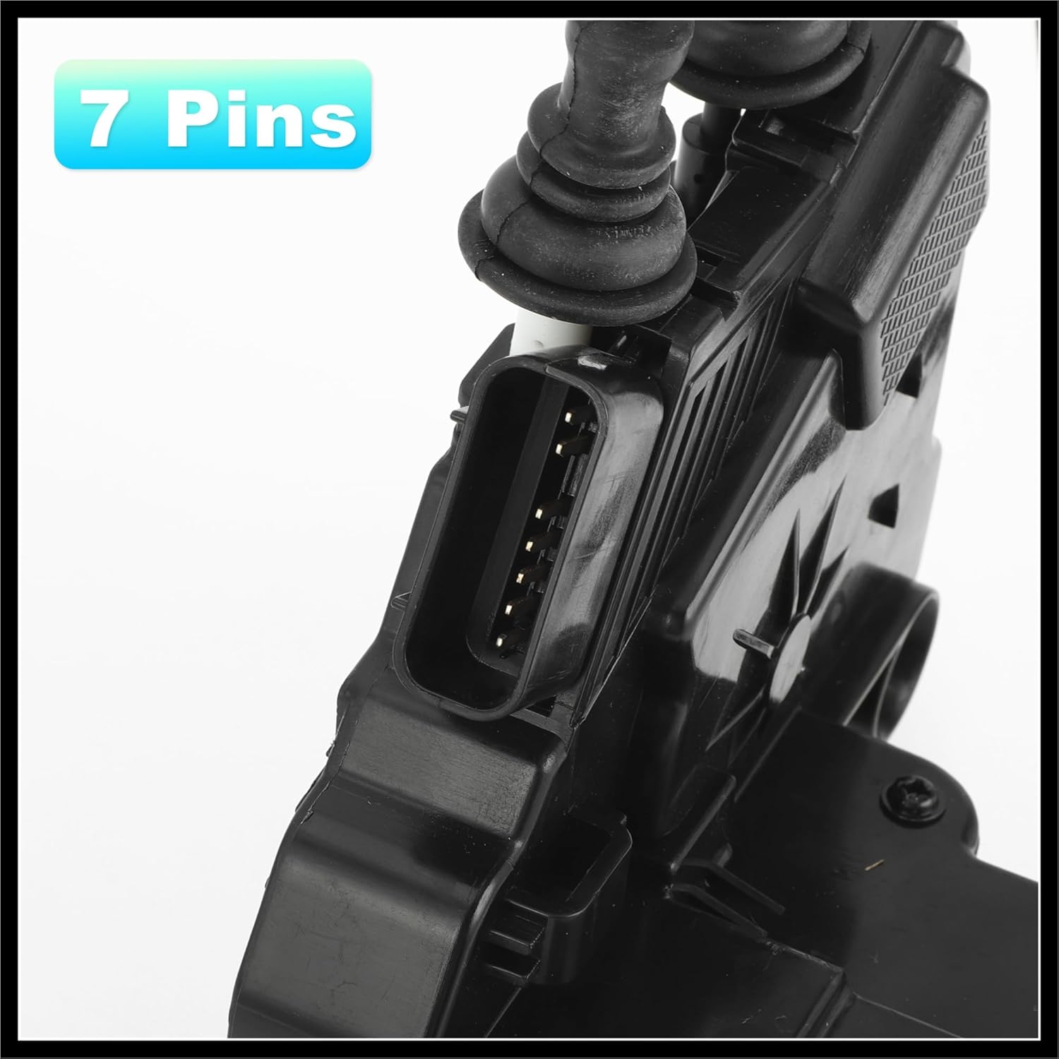 Replacement Front Left Driver Side Power Door Lock Actuator Motor with Cable for Kia Sorento 2016-2020 Door Latch Actuator Assembly Replace No.81310C5010 Black Durable Material