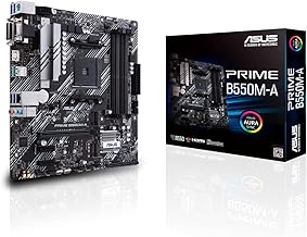 ASUS PRIME B550M-A, AMD AM4, MATX, 128GB DDR4, 4DIMM, D-SUB, DVI-D, HDMI, PCIE
