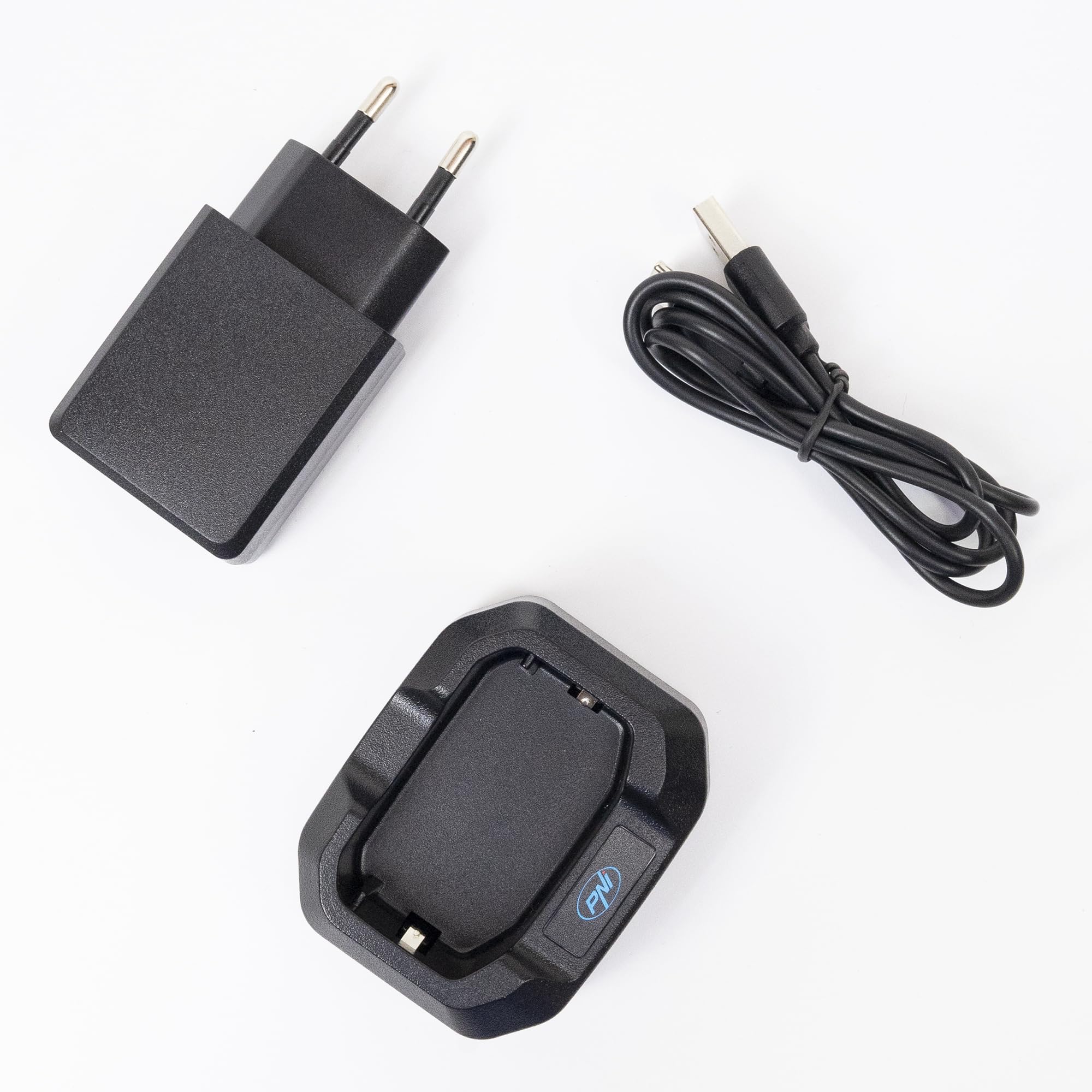 Kit de 2 Estaciones de Radio portátiles PNI PMR R45 Pro 446MHz, 0.5W, 99CH programable, 16 PMR, VOX, Tot, BCL, Scan, Roger Beep