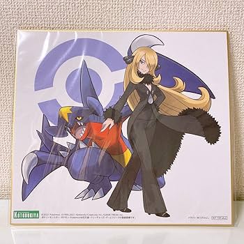 ARTFX J シロナ with ガブリアス コトブキヤ 特典色紙付き ARTFX