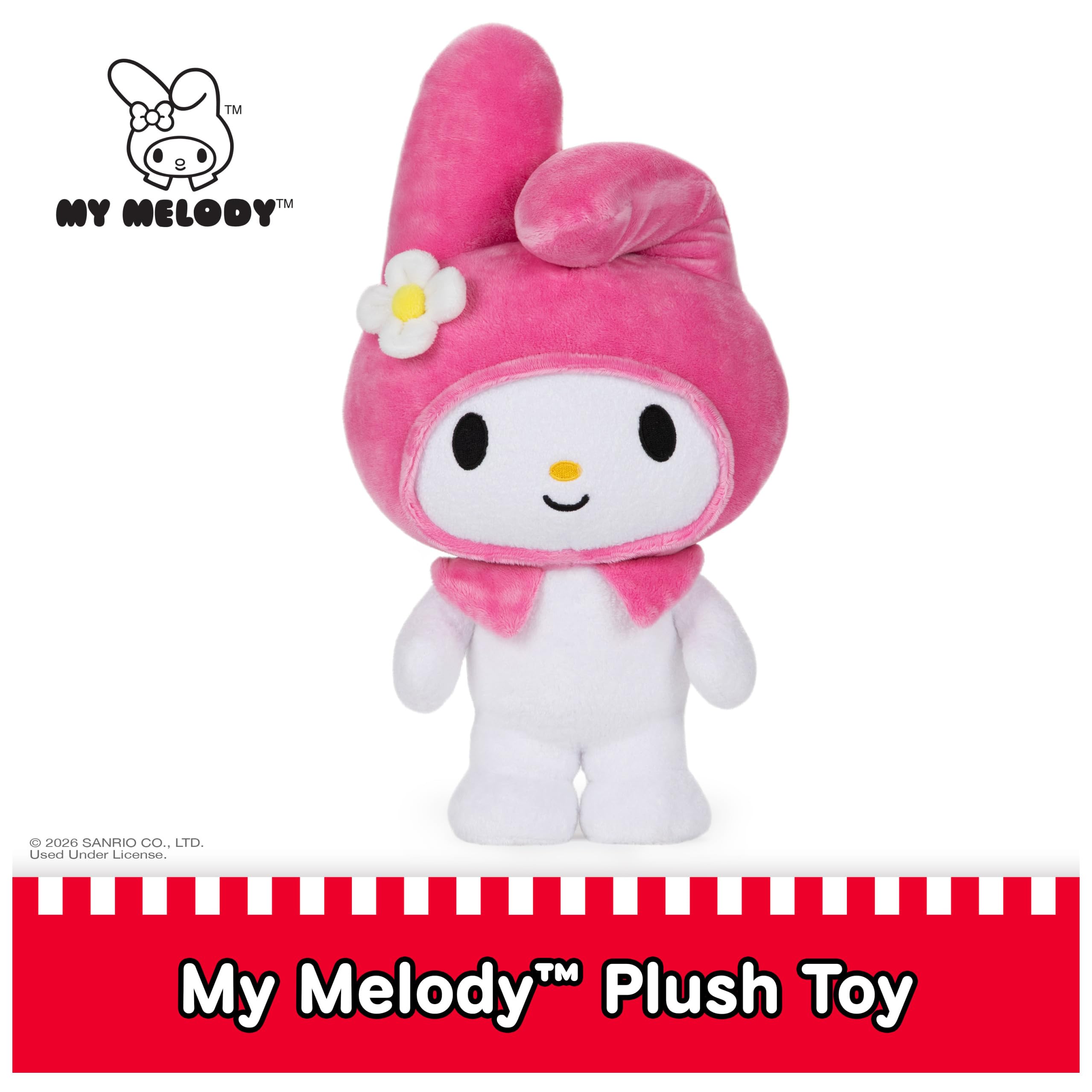 Amazon.com: GUND Sanrio Hello Kitty My Melody Plush, Premium