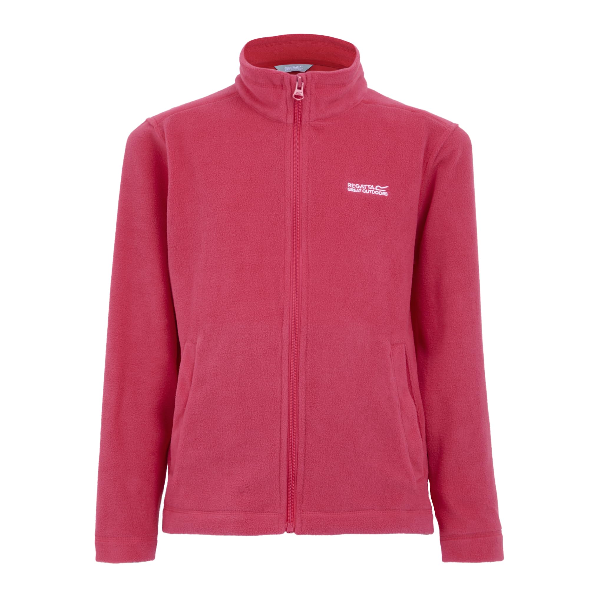 Regatta King Kids Full Zip Fleece Lightweight Jacket with 2 Pockets & Anti-Pill - Perfect for Walking, Hiking & Outdoors