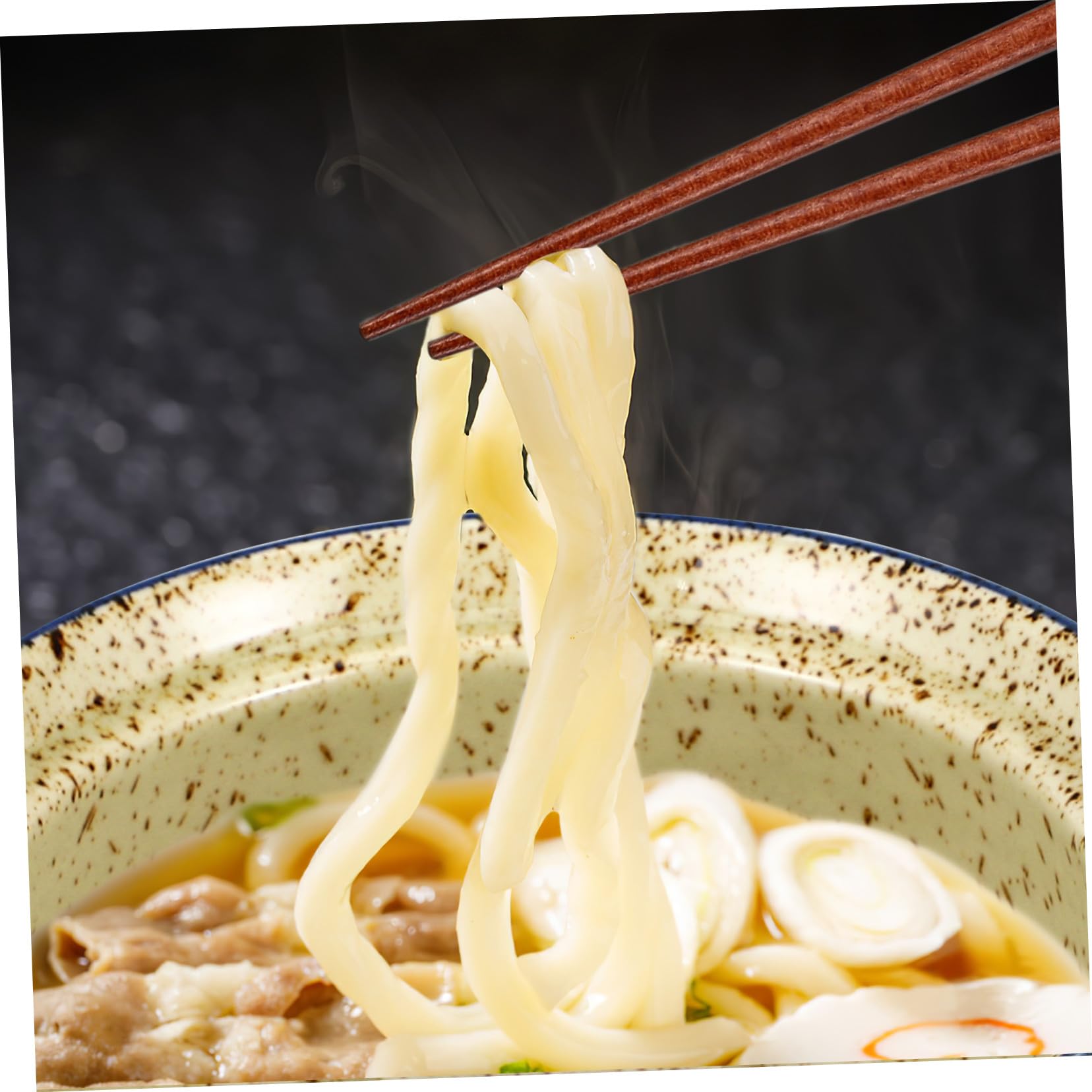 Alipis Keramik-ramen-schüssel-set Servierschüssel Mit Deckel Instant-nudelschüssel Für Suppen Essstäbchen Und Löffel Enthalten