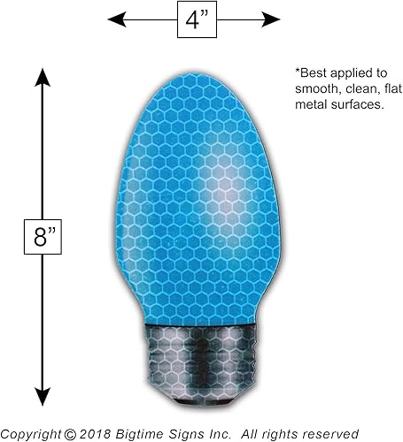 Miniatura 3 de Bigtime Signs Christmas Car Decoraciones  Ideal para neveras también  Imán de automoción de vacaciones