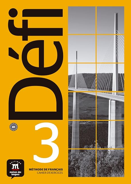 Portada de Défi 3. Cahier d’exercices. B1