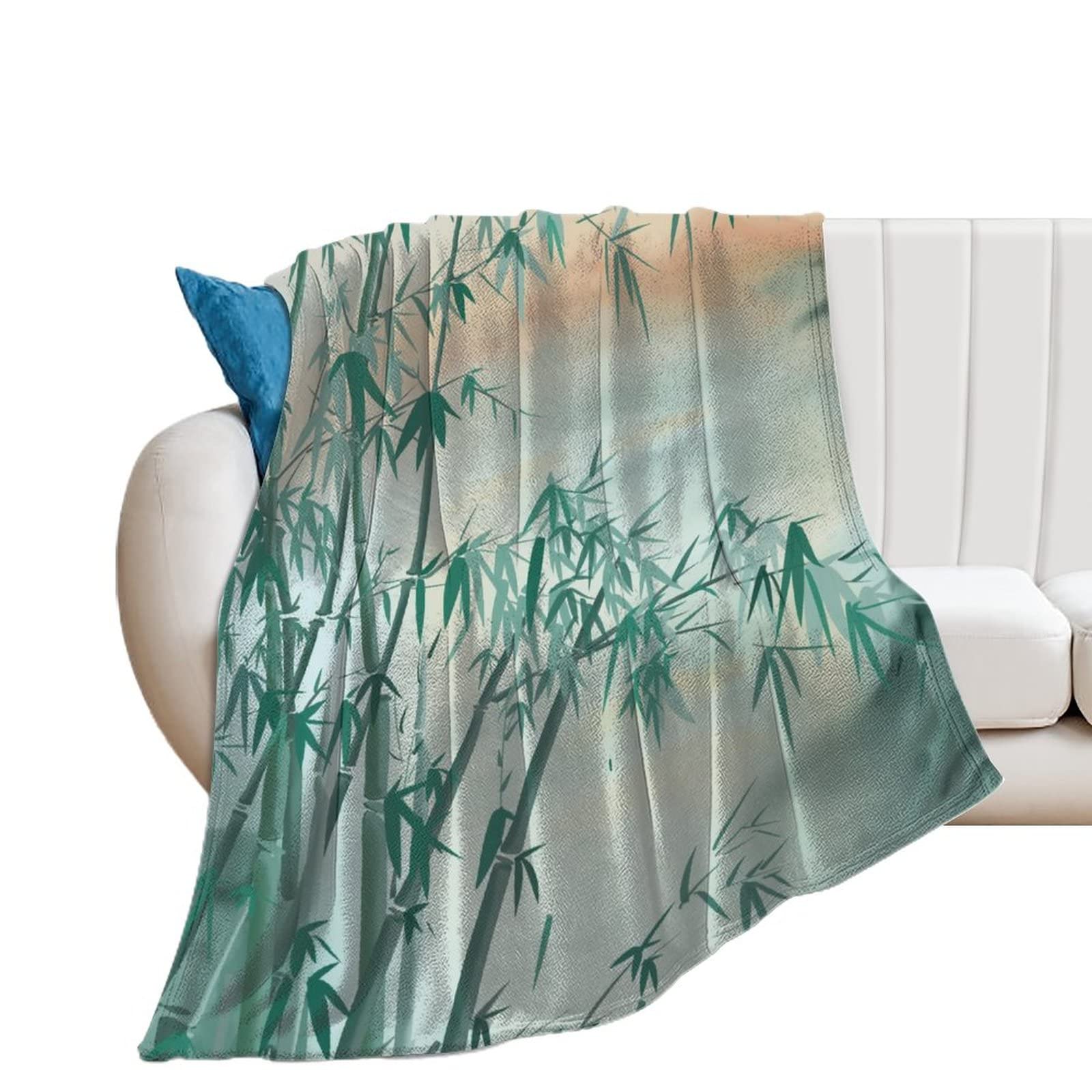 Plaid Canapé en Flanelle et Bambou pour vos Soirées Cocooning Chaleureuses