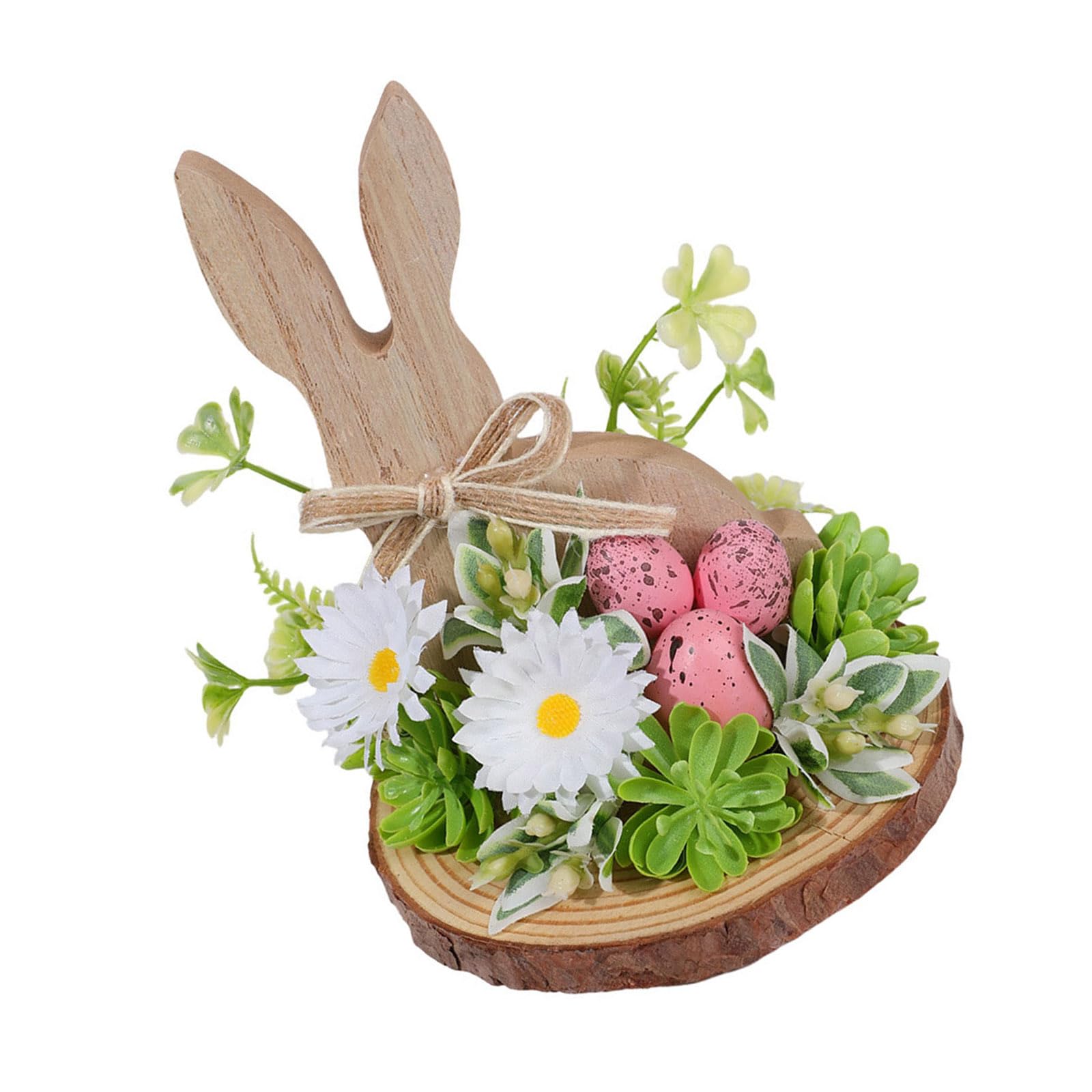 Buxuaaaa Festival Craft Indoor Outdoor Party Supplies Simple Setup Easter Eggs Rabbits Decorations
