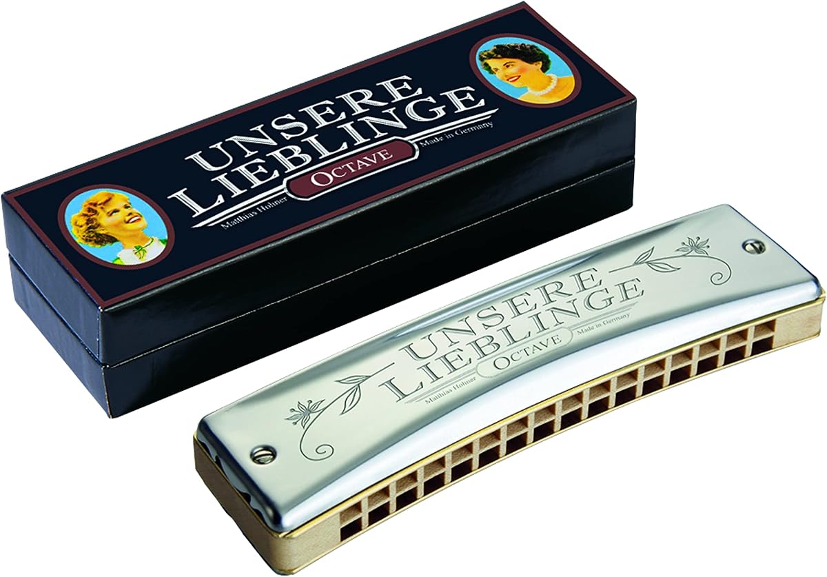 Hohner M61950 Unsere Lieblinge Harmonica, Llave de C