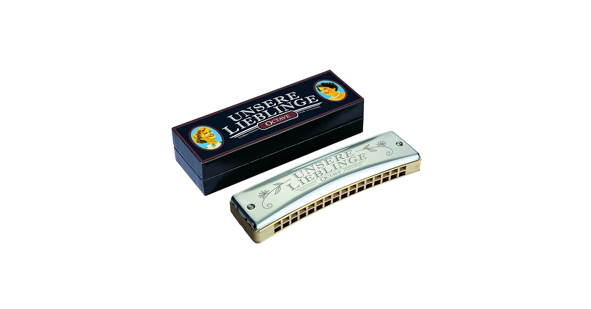 ハーモニカ M. Hohner Unsere Lieblinge Vintage M. Hohner Unsere Lieblinge Harmonica Original