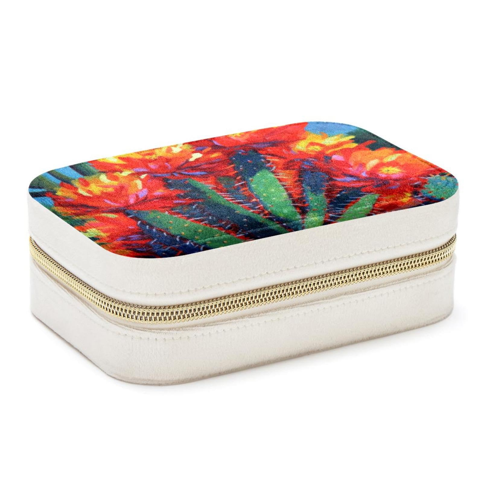 Boîte à bijoux pour femmes grand format et boîtes de rangement de voyage double couche