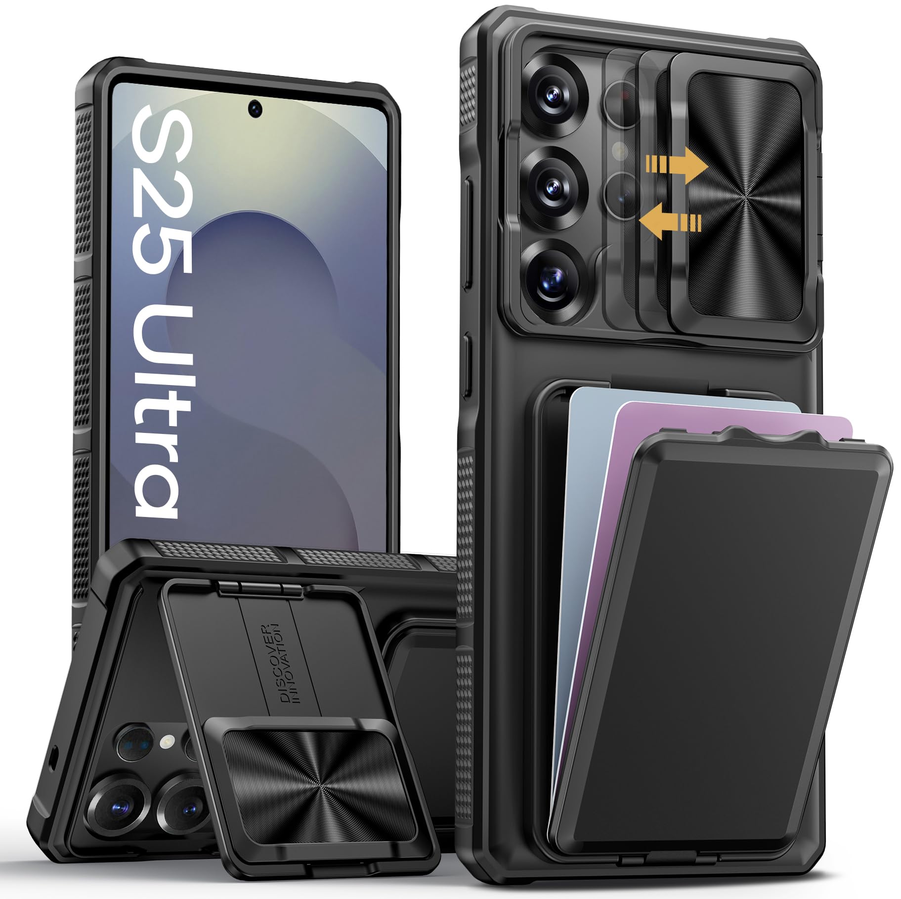 Amazon.com: SSLOTSCASE for Samsung Galaxy S25 Ultra Case with Card