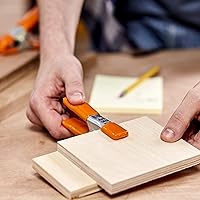 Vista 5 de Jorgensen 3201-HT Pony - Abrazadera de resorte, 1 pulgada, platanaranja