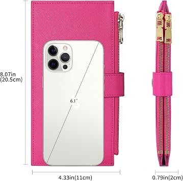 GOIACII Purses for Women RFID Blocking Large Bifold Travel Credit Card Holder Wallets for Ladies