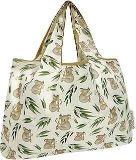 Large Foldable Tote Nylon Reusable Grocery Bags