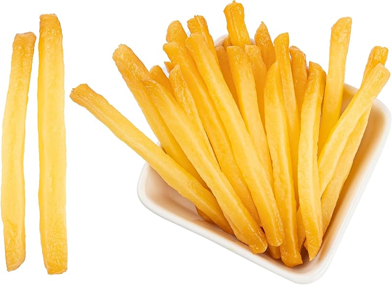 Framendino, 36 Paquetes de Papas Fritas Artificiales Simulación de Comida Rápida Imitación Realista Decoración Falsa Modelo Accesorios para Fotos de Cocina