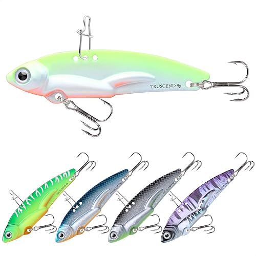 Miniatura 12 de TRUSCEND Valiosos Jigs de Pesca Favoritos del Capitán, Cucharas Brillantes de Agua Salada Perfectas para Jigging, Jig de Lanzamiento Lento Atrapa