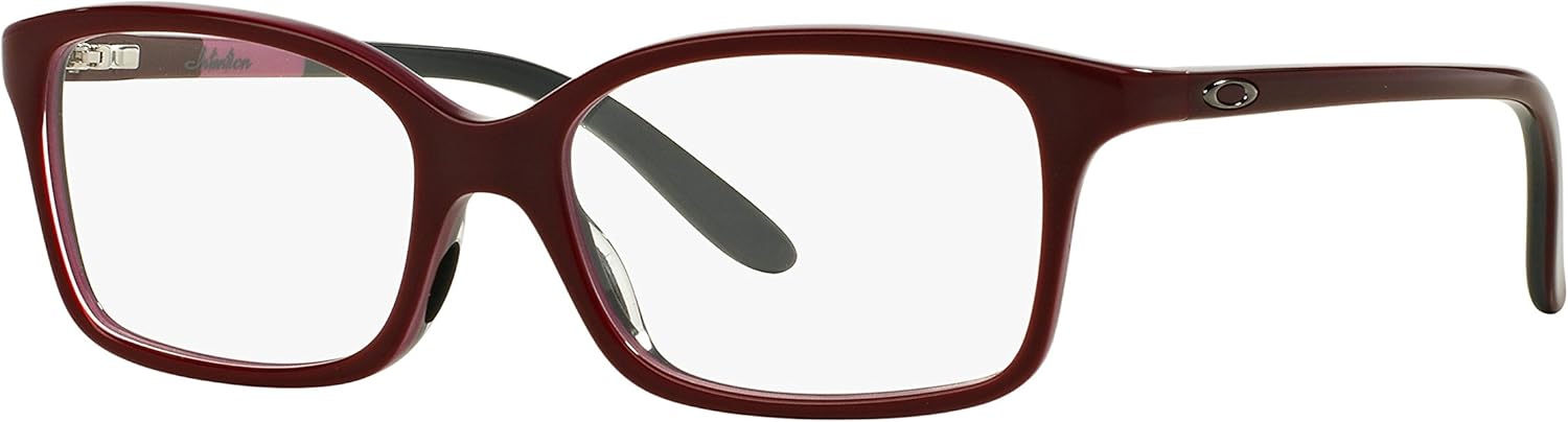 Oakley Intention OX1130-03 Eyeglasses, Dark Red Frame 52mm w/Clear Demo Lens