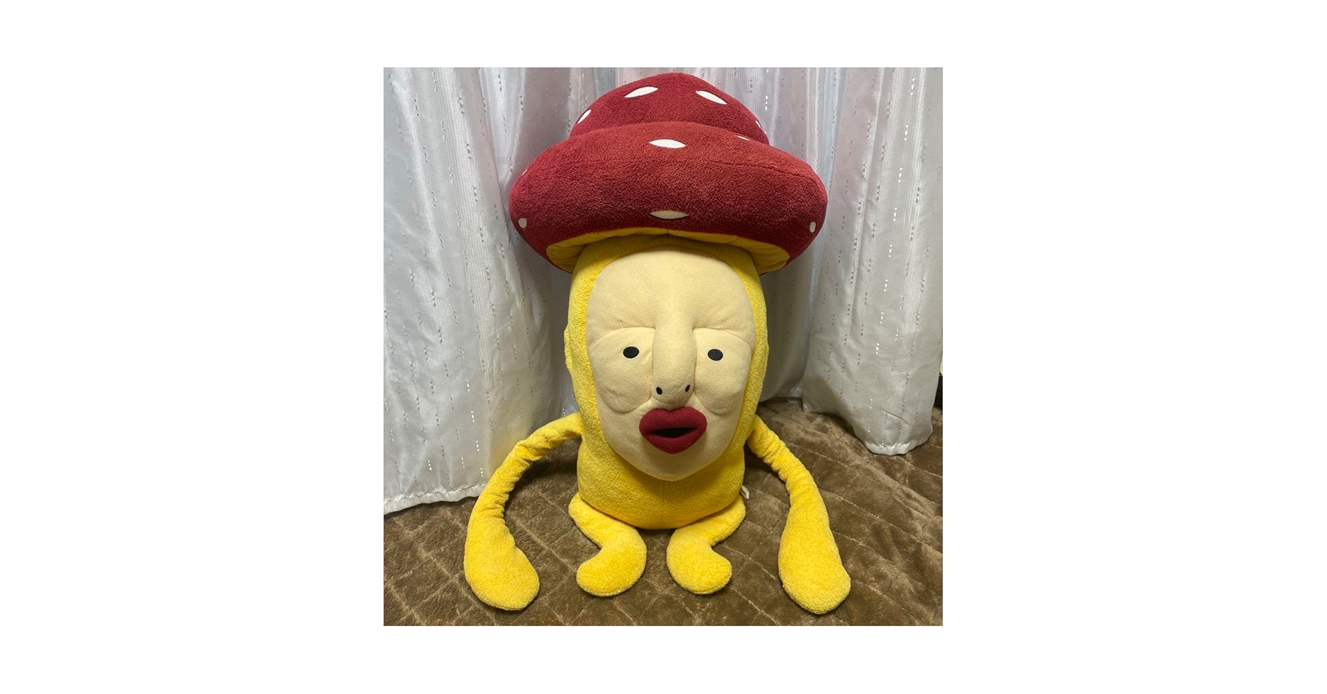 こびとづかん　特大　美品　ベニキノコビトぬいぐるみ Amazon.co.jp: こびとづかん ベニキノコビト ぬいぐるみ 超特大