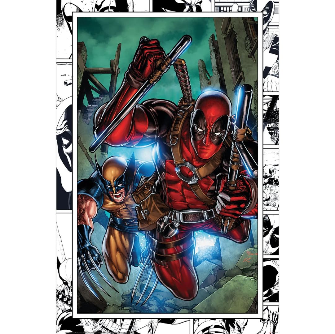 Pyramid International Marvel Comics (Wolverine & Deadpool) Maxi Poster