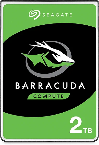 Seagate BarraCuda 2TB Internal Hard Drive HDD – 2.5 Inch SATA 6Gb/s 5400 RPM 128MB Cache for Computer Desktop PC – Frustration Free Packaging (ST2000LM015)