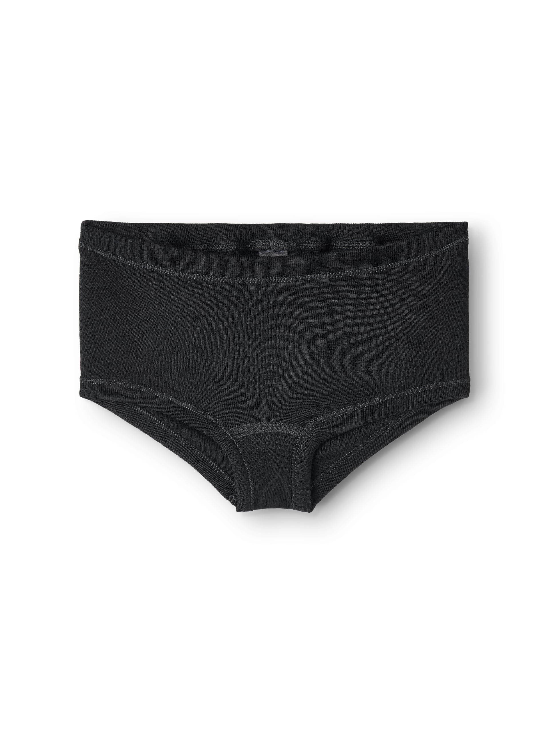 Dilling Girls Black Kids Merino Wool Hipster, 122 Cm-128 Cm