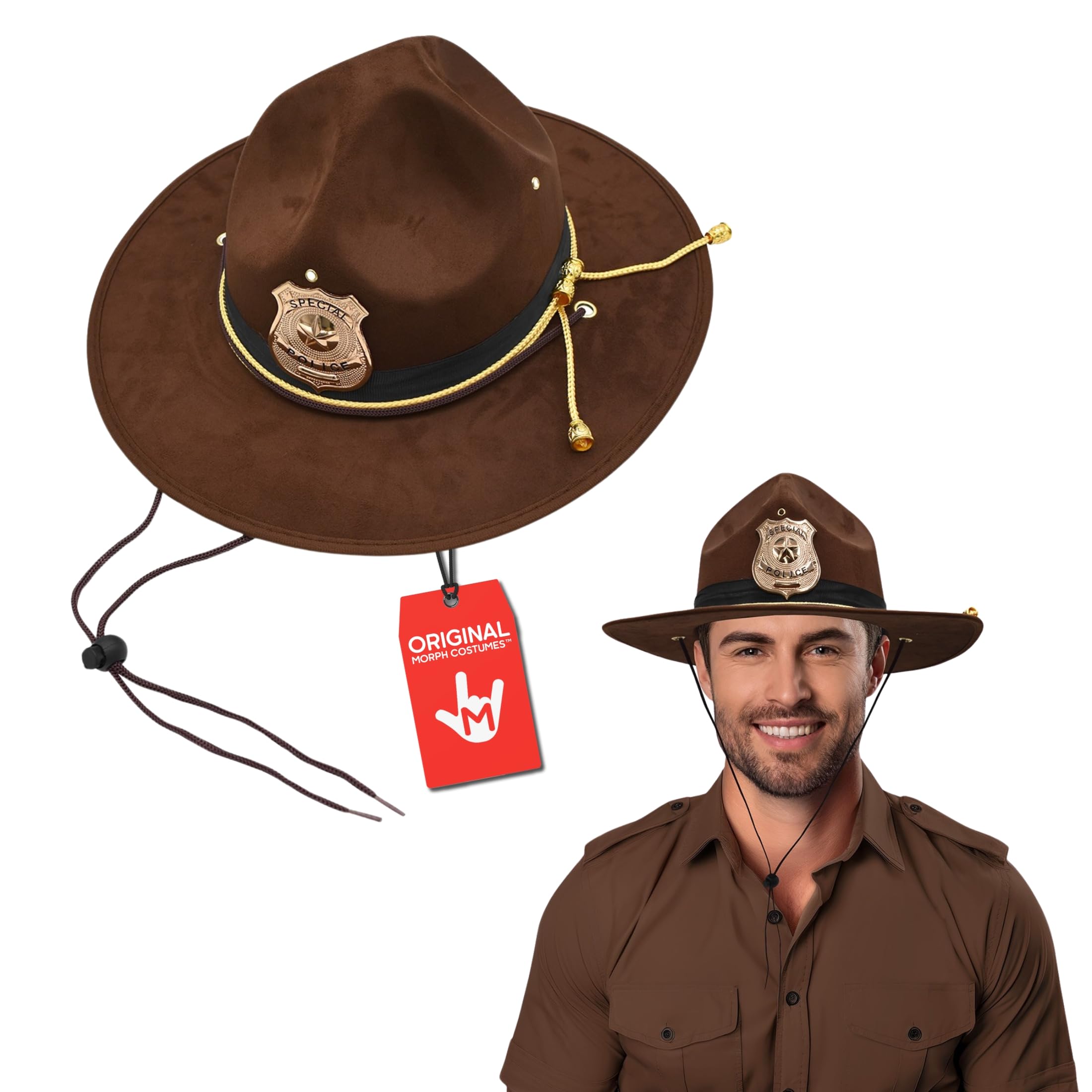 Nicky Bigs Costume Accessory Sheriff Park Ranger Hat One Size