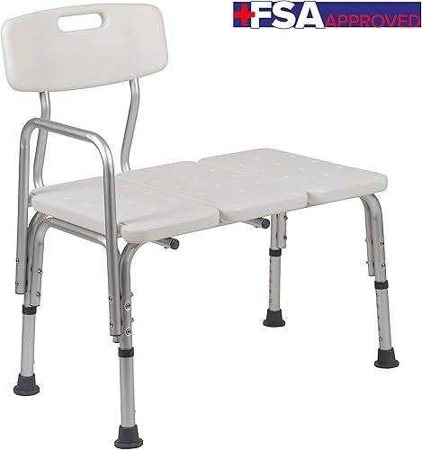 Miniatura 7 de Flash Furniture serie HERCULES - Silla para ducha, montaje rápido sin herramientas