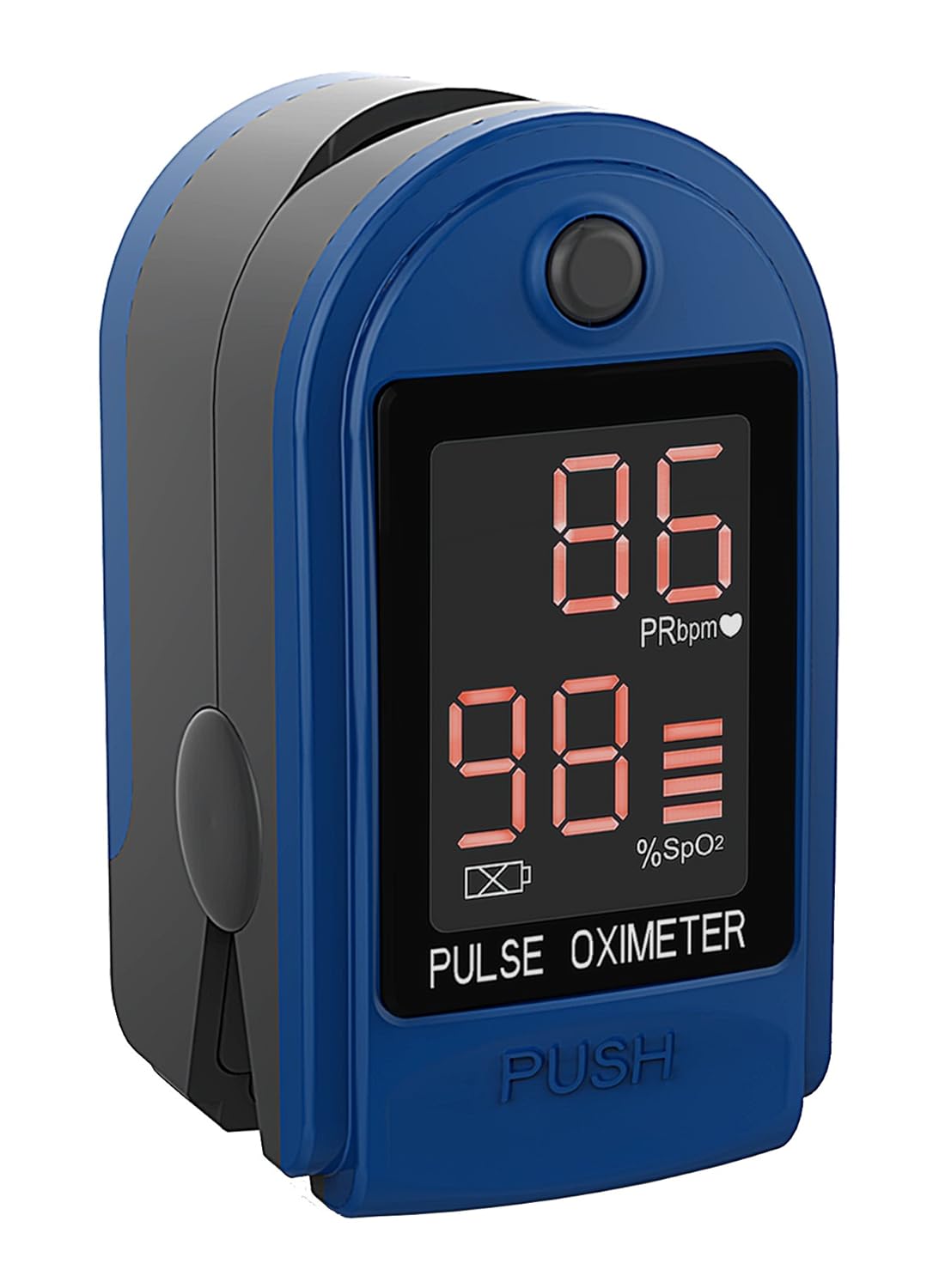 Concord Health Supply EAD Pink Essentials Fingertip Pulse Oximeter Blood Oxygen Saturation SpO2 Monitor, Includes Silicon Cover, Carrying case, Batteries and Lanyard