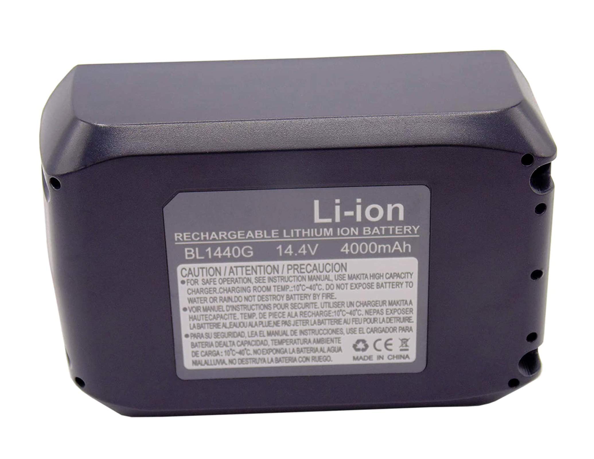 2 pièces) Batterie BL1413G Pour Makita BL1411G BL1415G 14,4V 1,3Ah