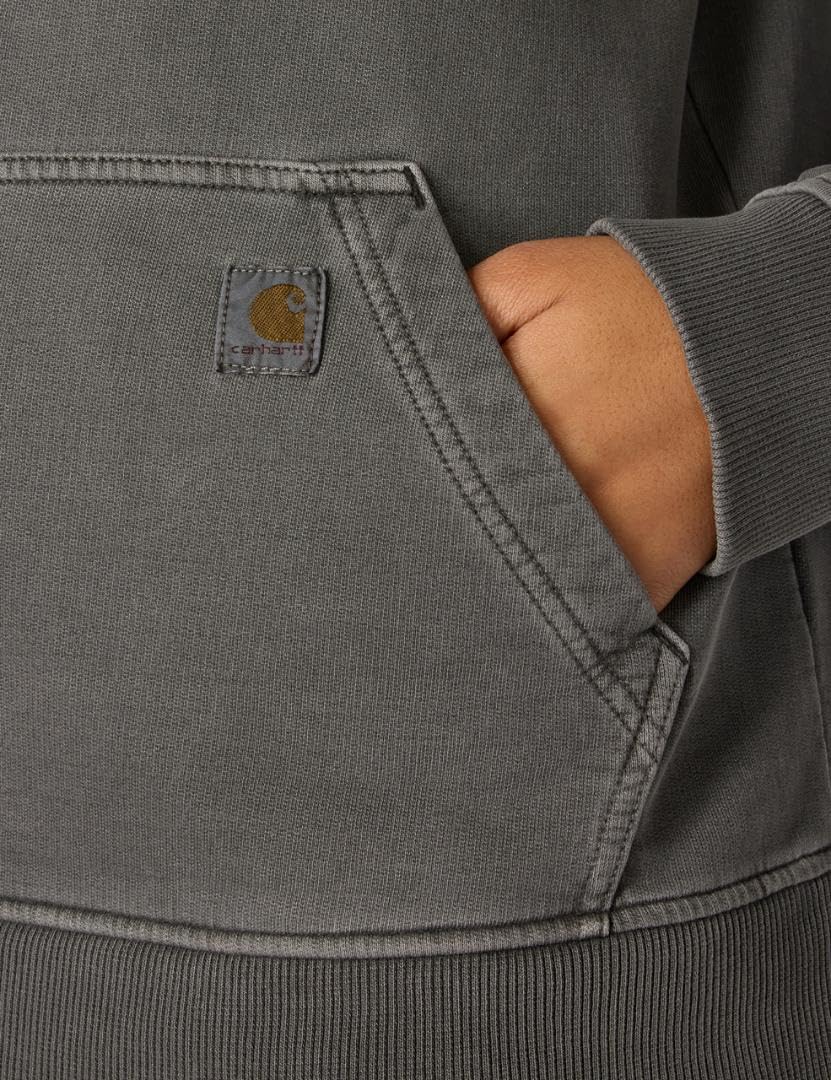 Carhartt womens Relaxed Fit Midweight Garment Dye French Terry Hooded Sweatshirt - Image 6