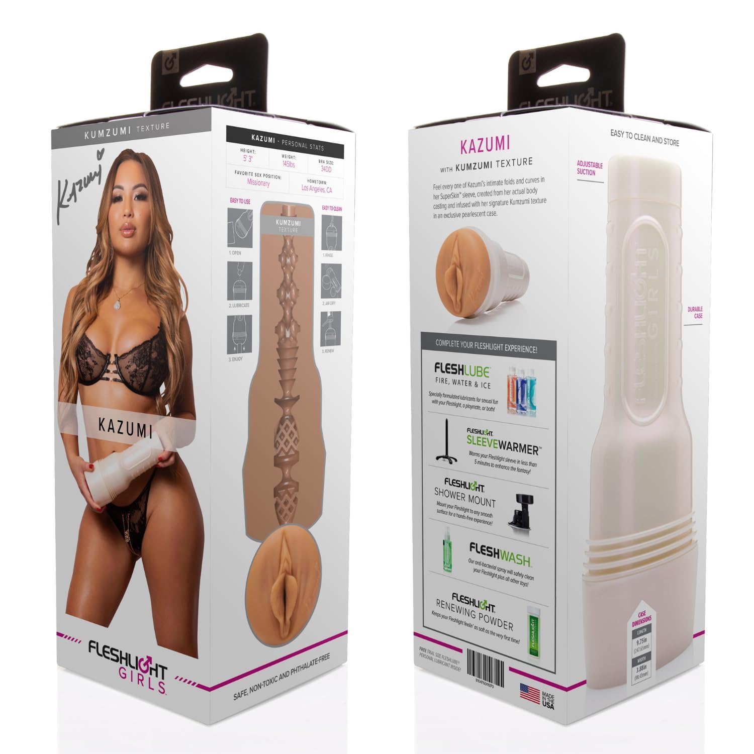 Fleshlight Kazumi Kumzumi Masturbador Masculino Superskin