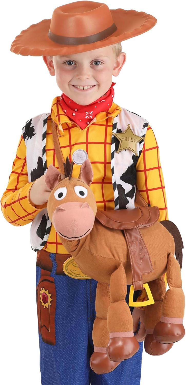 Disney Toy Story Bullseye Costume Companion Purse - Adjustable Shoulder Strap, Officially Licensed ST