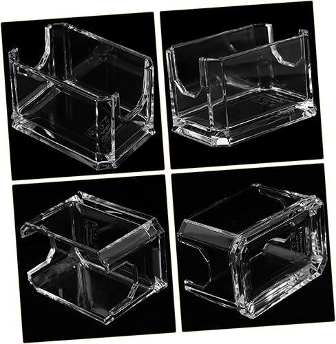 Miniatura 6 de Caja de bolsa de té Bolsa de azúcar Asiento de acrílico Soporte para bolsas de té de acrílico Soporte de bolsas de té de café Bolsa de té para el