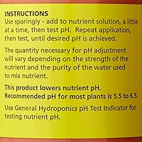 Vista 3 de General Hydroponics HGC722120 Líquido Premium Buffering para estabilidad del pH, cuarto de galón, naranja