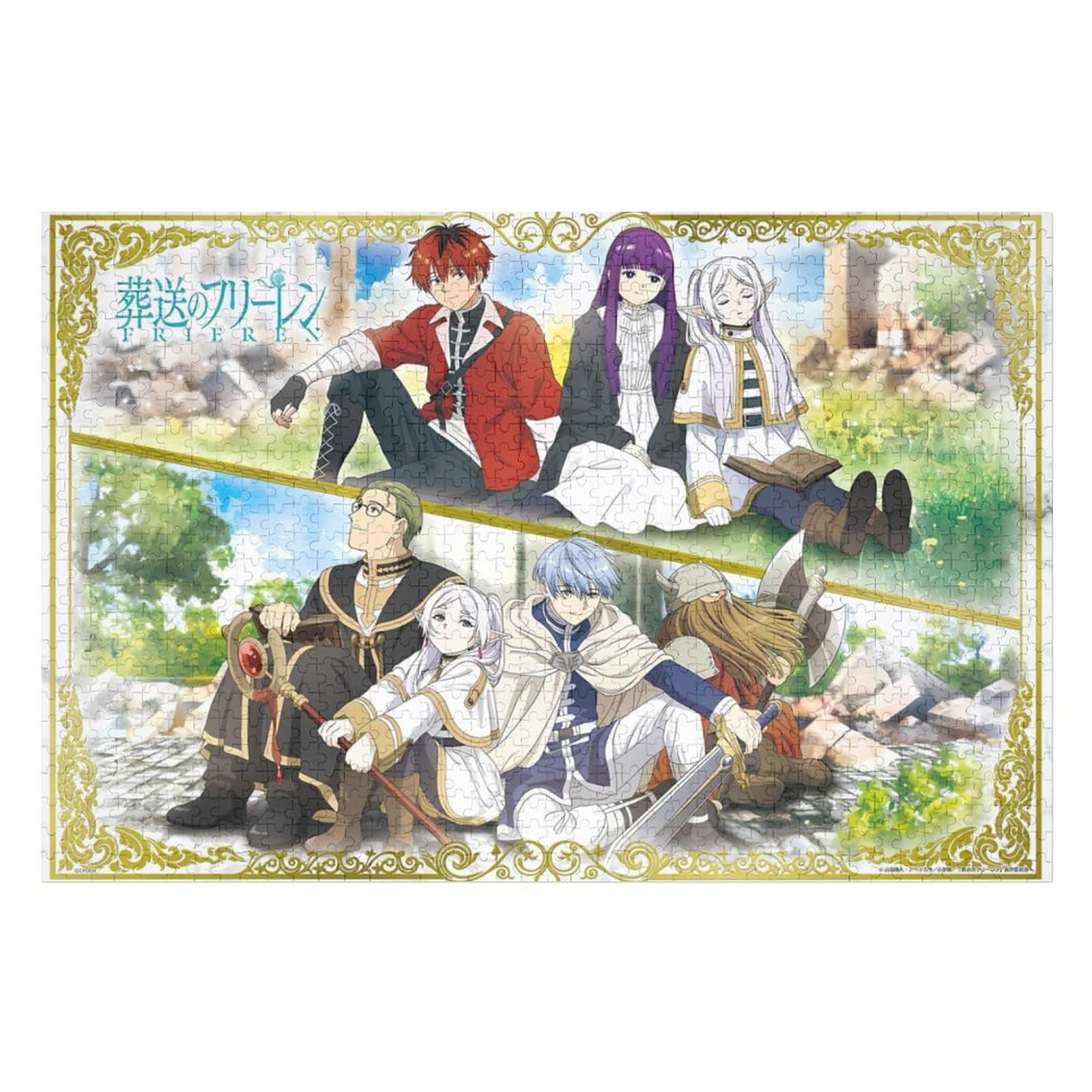 Amazon.co.jp: 葬送のフリーレン 500/1000ピース 木製パズル 減圧