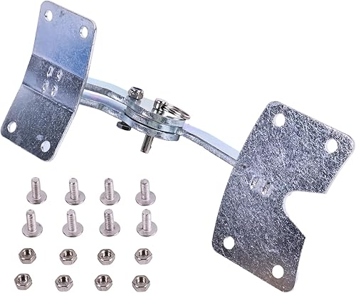 Miniatura 5 de ZTUOAUMA Bisagra de tapa resistente con accesorios de liberación rápida compatible con ahumadores UDS Ugly Drum BBQ de 55 galones y más tambores