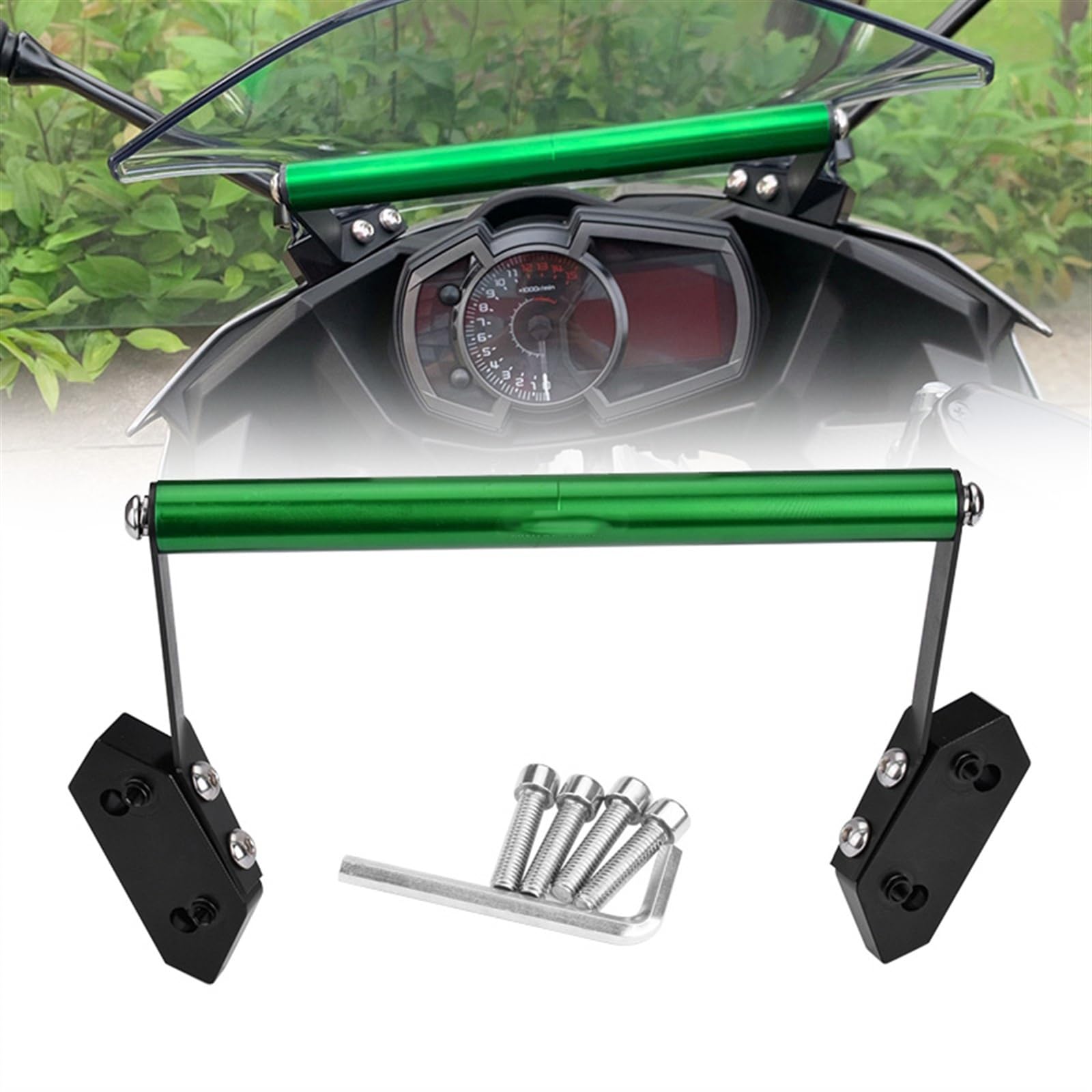 GPS Navigation Handlebar Bracket Extension for Kawasaki for NINJA400 for Ninja250 for Ninja 400 250 2018 2019 2020 2021 2022