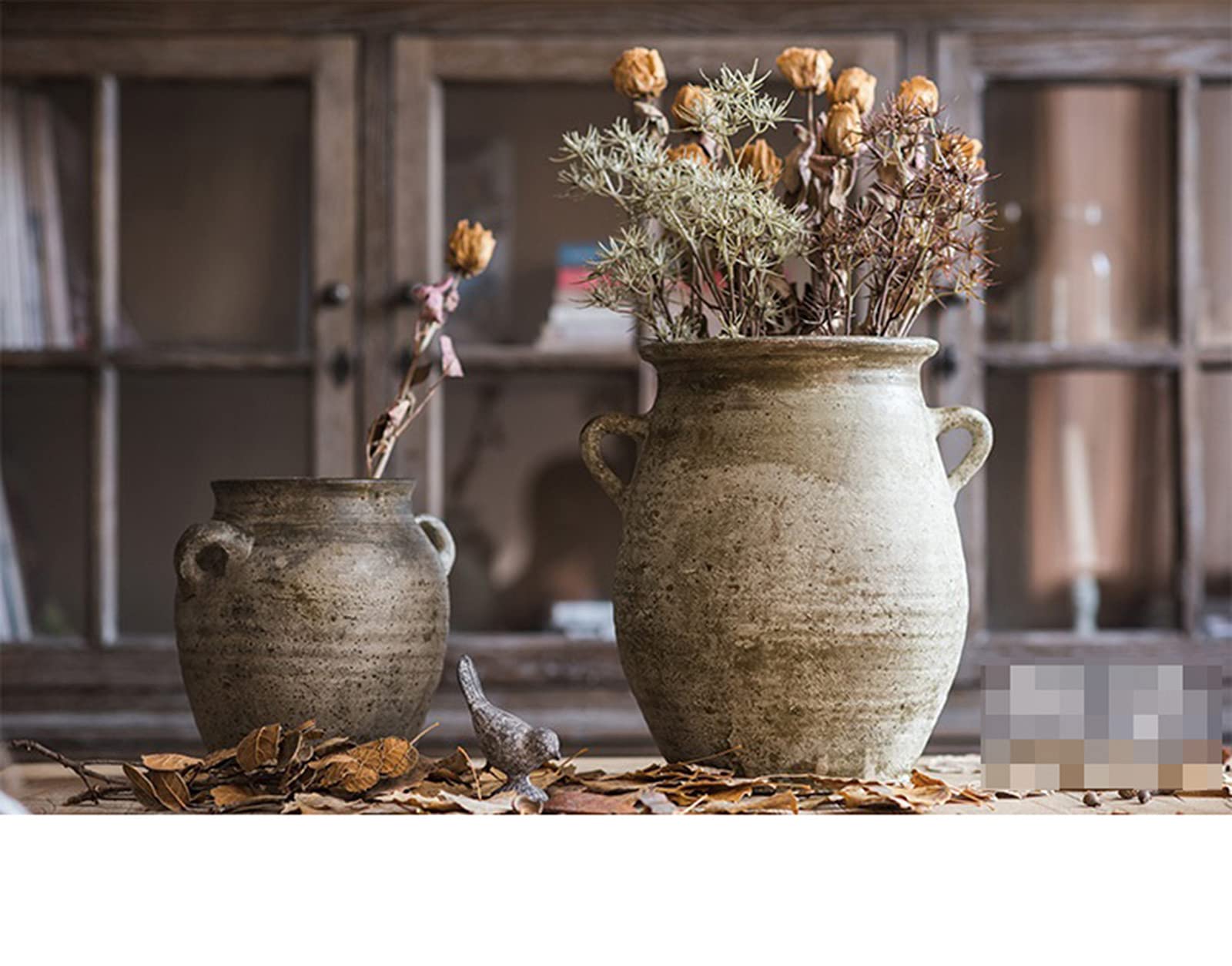 Plant Pots, Vintage Clay Pot Garden Home Decoration Ceramic Vase