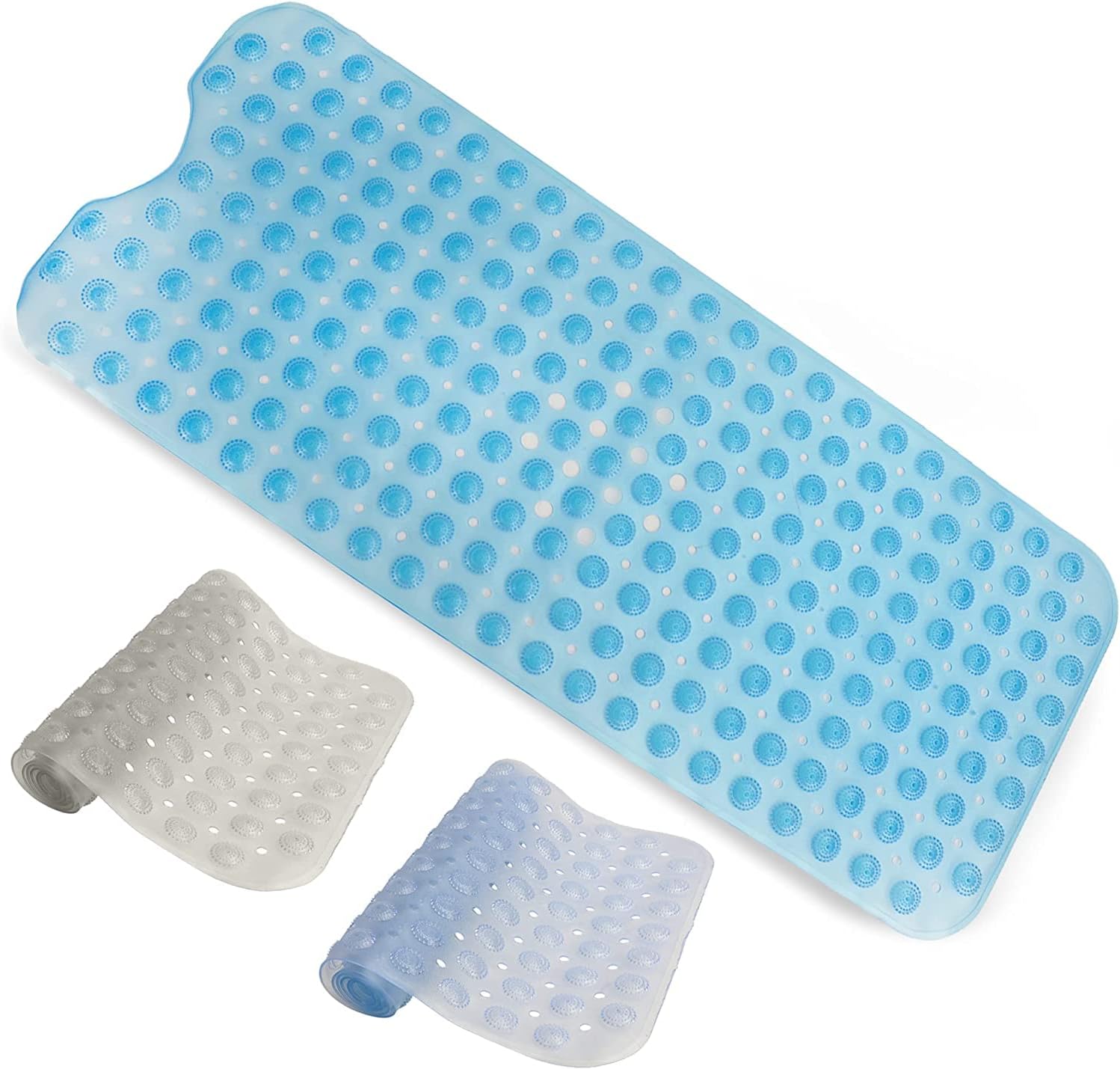 Rectangular Bath Mat Large Bath Shower Mat Grip NonSlip Bath Mats For