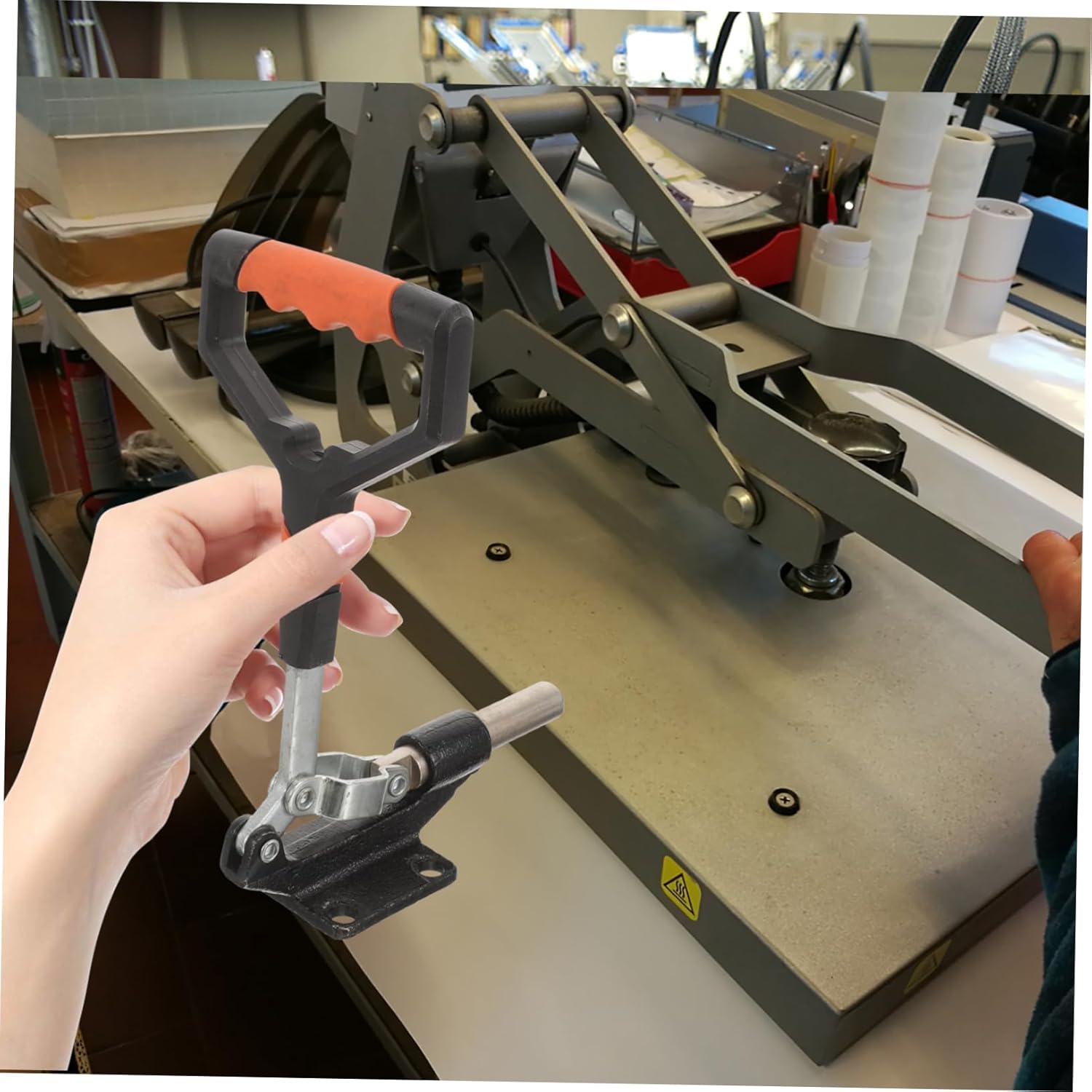 NUOBESTY Heat Press Accessories Handle Fixture Long-Lasting Replacement for Heat Press Machine