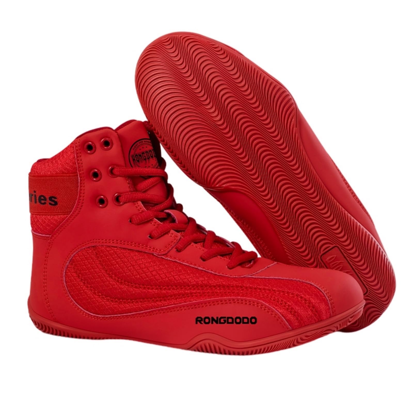 Hixingo Wrestling Schuhe Herren Damen 36-46, Boxschuhe Herren Damen mit Rutschfesten Gummisohlen Leicht, Atmungsaktive und Komfortabel für Combat, Kampfsport, Training