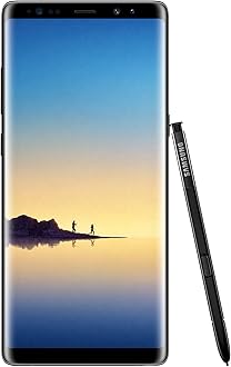 Samsung Galaxy Note 8 SM-N950F/DS Dual-SIM 64GB (GSM Only, No CDMA) Factory Unlocked 4G/LTE Smartphone (Midnight Black) - International Version
