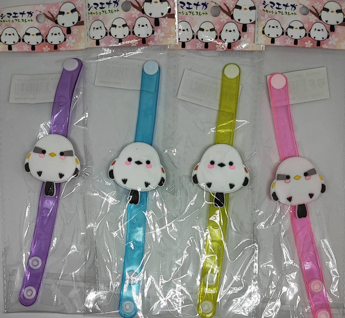 シマエナガ１点もの私物.人気を集め目標達成オルゴブレスレット シマエナガ1点もの私物.人気を集め目標達成オルゴブレスレット