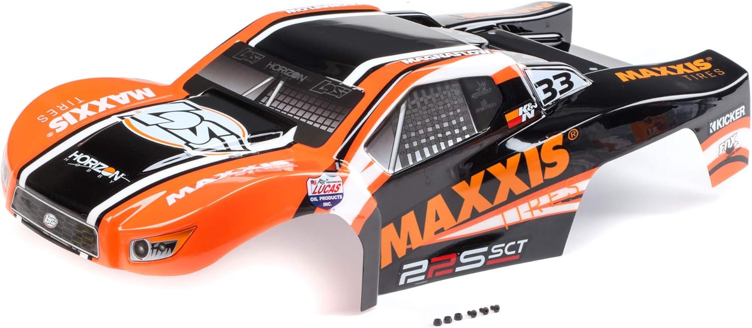Losi MAXXIS Body Set 22S SCT LOS230054 Car/Truck Bodies Wings & Decals