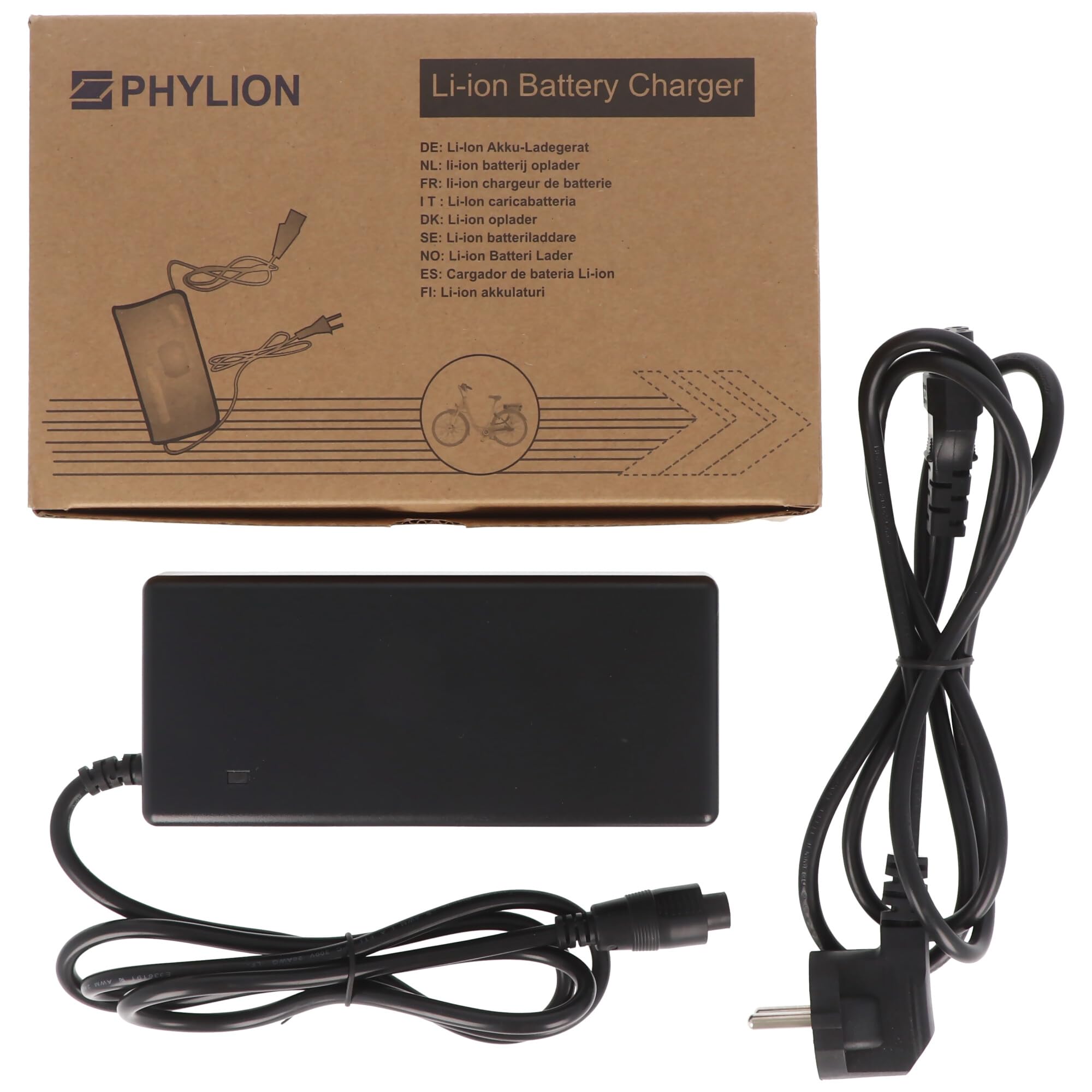 Joycube 42V 2A (5 Broches) Chargeur Batterie vélo