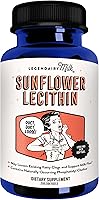 Vista 1 de Lecitina de girasol Legendairy Milk 1200mg, apoyo para la lactancia, suplemento de lecitina de girasol para conductos lácteos obstruidos, fabricado