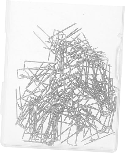 Miniatura 8 de IWOWHERO 1 Box u Shaped pin for Sewing Project Needles for Sewing Quilting pin for Crafts Maker Sewing pin for Fabric u Hanger Hooks pin for Women