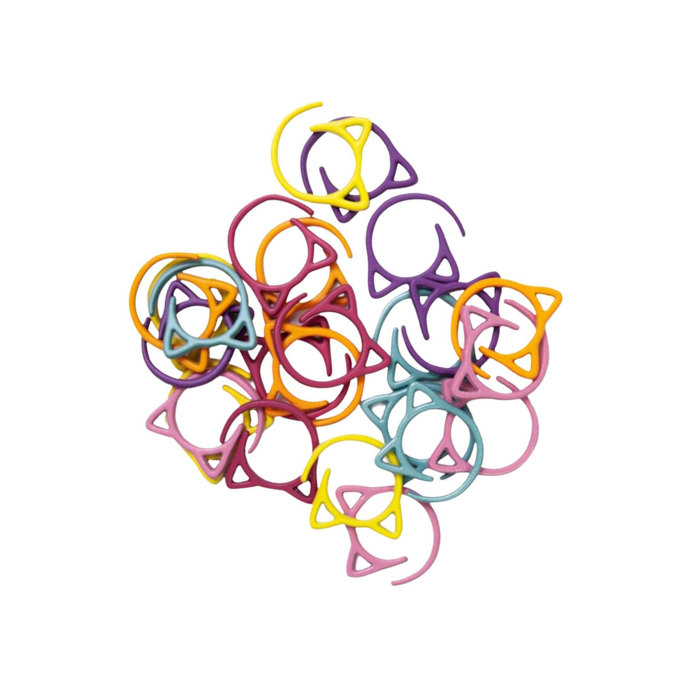 YIXANNX Crochet Locking Stitch Marking Tools Best Knitting Accessories Made Durable Zinc Alloy All Crafting Needs Zinc Alloy Knitting Stitch Marker Cat Ear