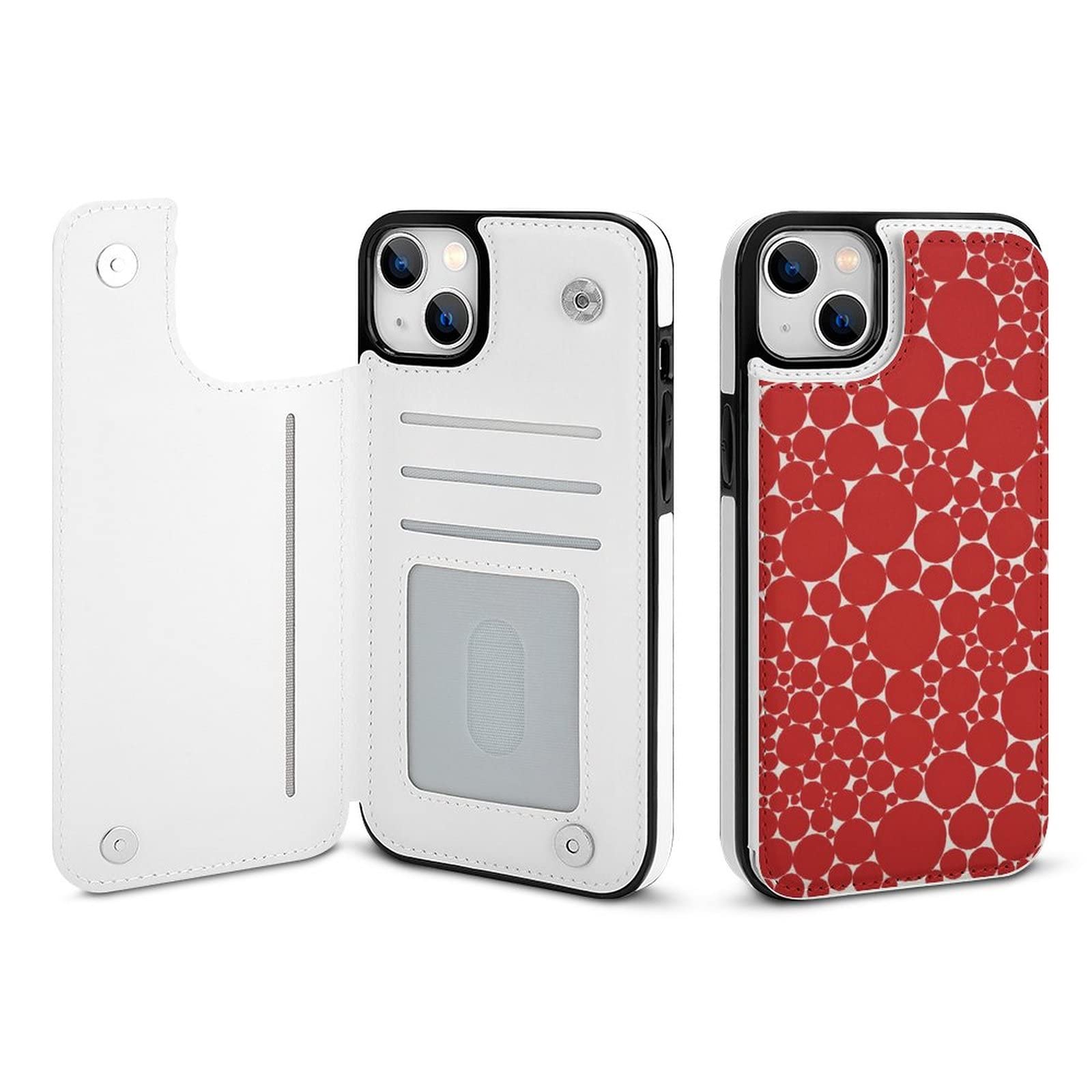 Amazon.co.jp: iPhone 14 Plusケース 手帳型 草間彌生 iPhone 14