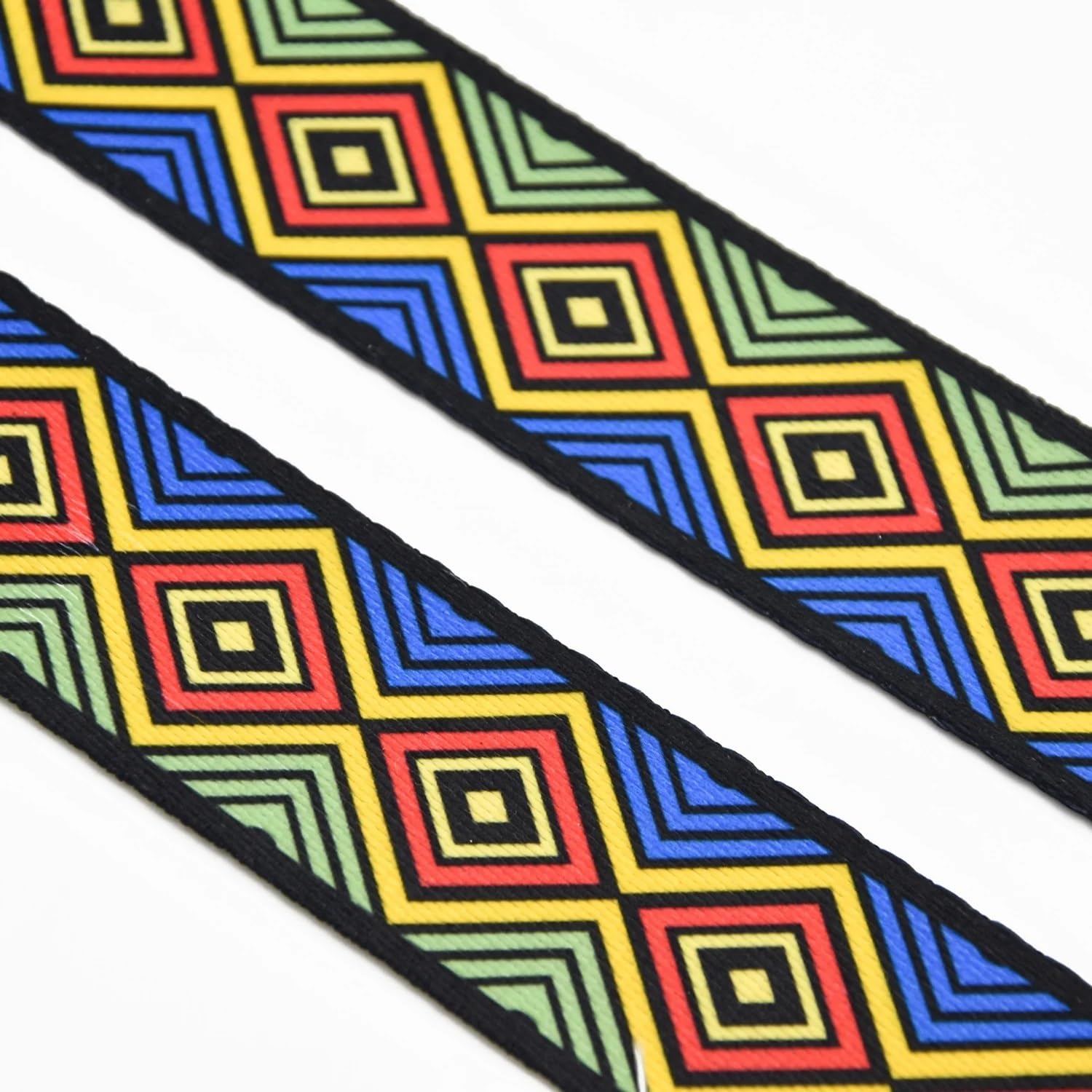 Webbing 5 Yards 38mm Colorful Webbing Strap Purse Ribbon Bag Straps Key Fob Luggage Belt Rope Dog Pet Collar Leash(16)